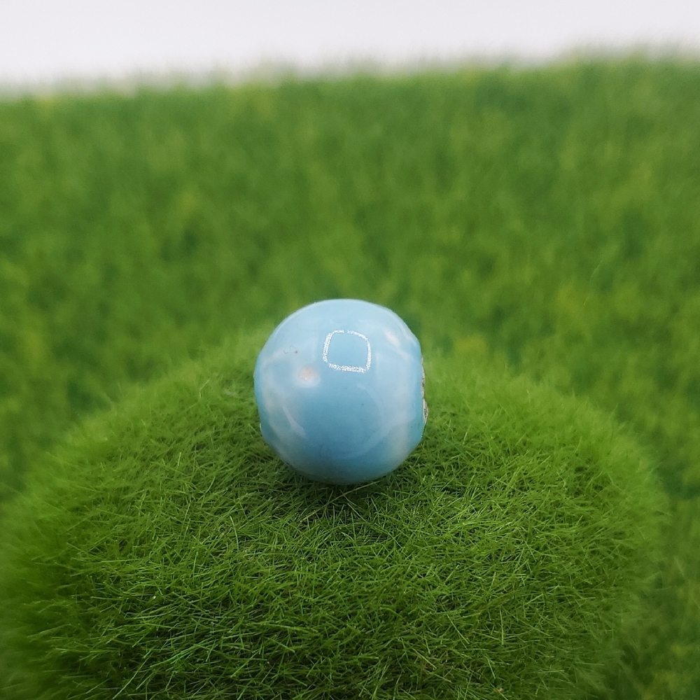 Sky Blue Glass Bead P335